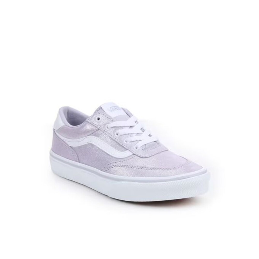 Vans Brooklyn LS Foil Suede Shoes Size 6 Youth Evening Haze Light Purple New S2